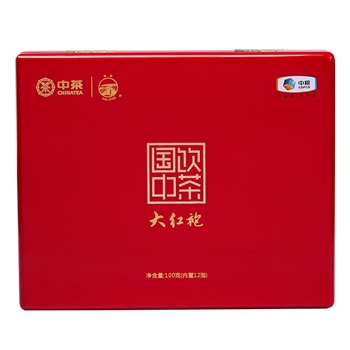 中茶|海堤 国饮中茶大红袍 100克/盒 CT3190 （需预定）