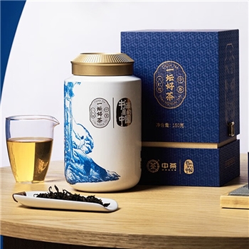 中茶|海堤 青花坛大红袍(书画里的中国联名产品) 150g/坛(限量供应5999坛) CTA8791 【限量款，下单前请咨询客服】