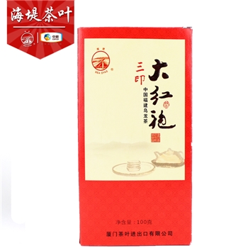 中茶|海堤 三印大红袍 100g/盒  XT829 （暂缺货）