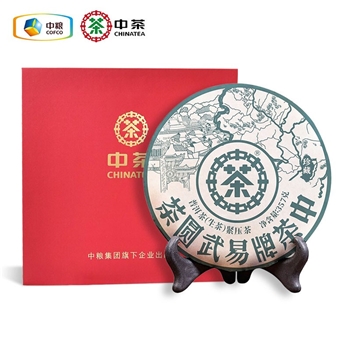 中茶|海堤 中茶易武圆茶 普洱茶 357g/饼 YWYC （暂缺货）