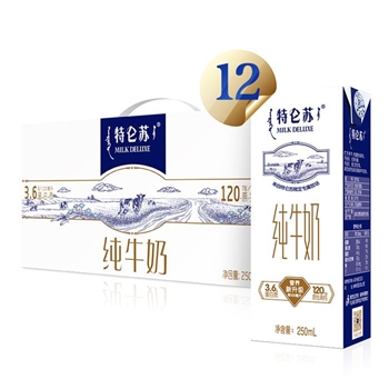 蒙牛 特仑苏 品质牛奶 250ml*12/箱