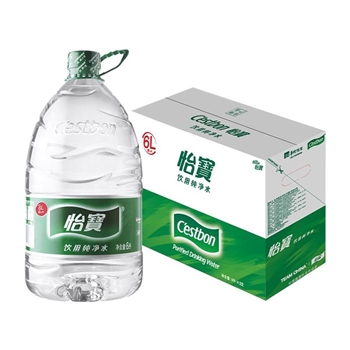 怡宝 饮用纯净水 6L*3桶/箱