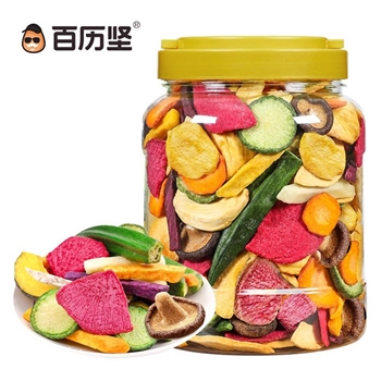 百历坚 综合果蔬脆 500g