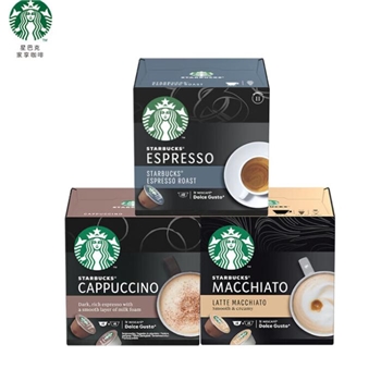 胶囊咖啡 星巴克（Starbucks）京东PLUS会员联名款 英国进口 多趣酷思胶囊咖啡 3盒1组