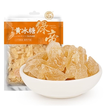 小粒黄冰糖 绿帝 500g/袋